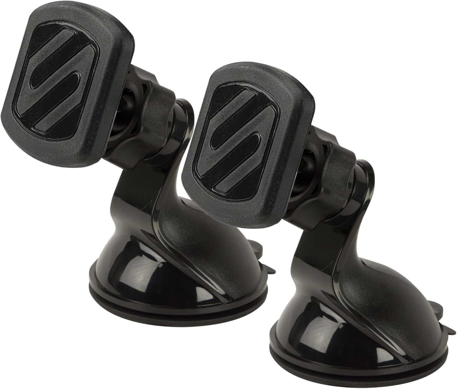 MWSM2PK-UB Magicmount Magnetic Car Phone Holder Mount with Suction Cup - 360 Degree Adjustable Head, Universal with All Devices - Suction Mount - Pack of 2